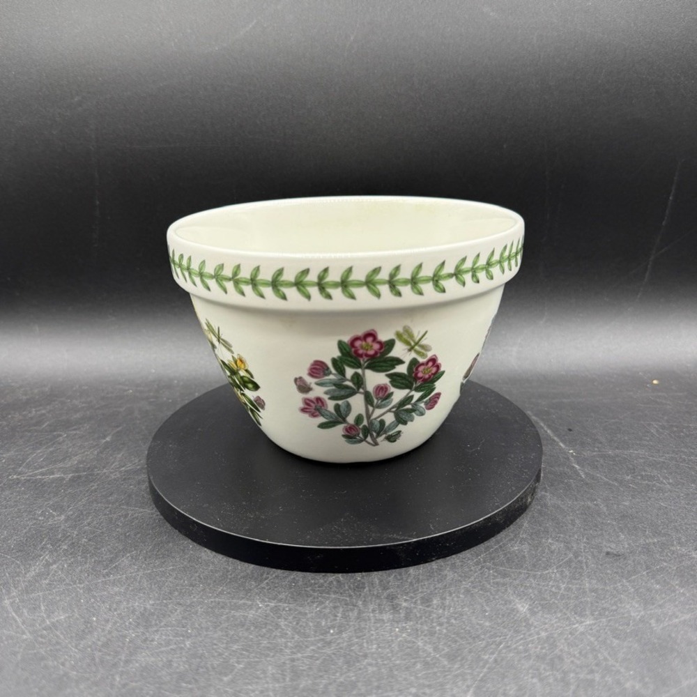 Portmeirion Botanic Garden 6" Flower Pot Planter Cache Bowl Small Floral Ceramic